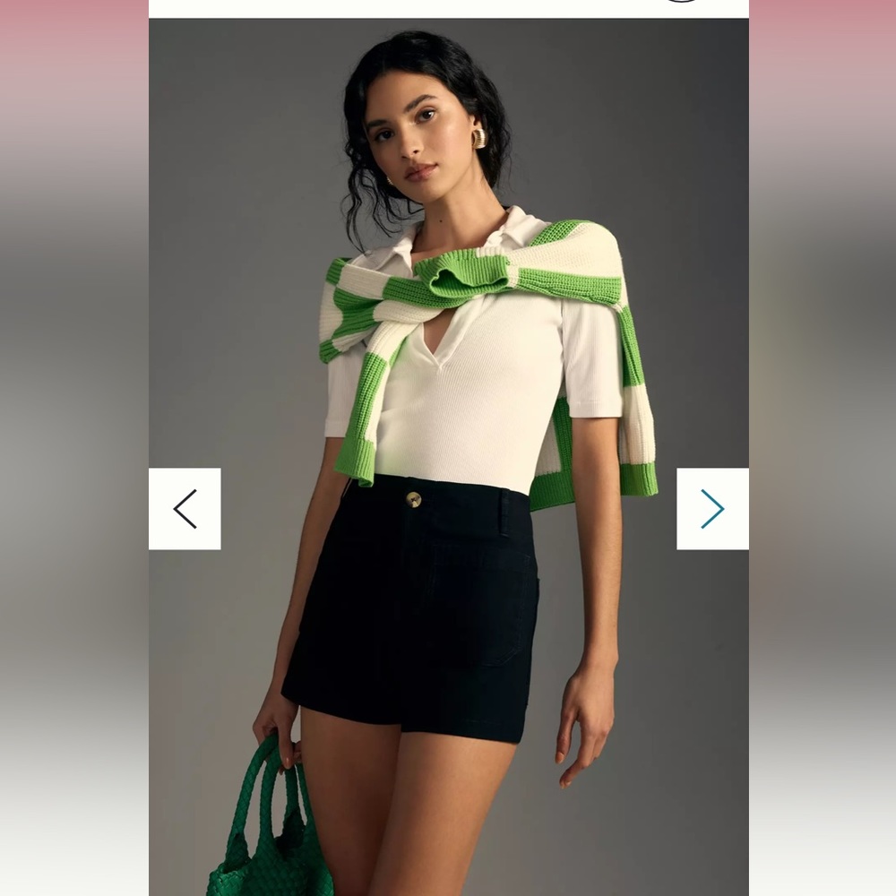 Maeve (Anthropologie) “The Collette Short” Size 26, 2.5” inseam